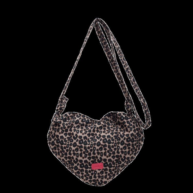 Chic Leopard Print Crossbody Bag - Spring Style, Versatile Women's Handbag for Students, Retro Casual Single Shoulder Bag.