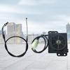Manopola di regolazione Cavo Manettino flessibile Regolatore manubrio Comandi manubrio convenienti Installazione semplice Ricambio auto