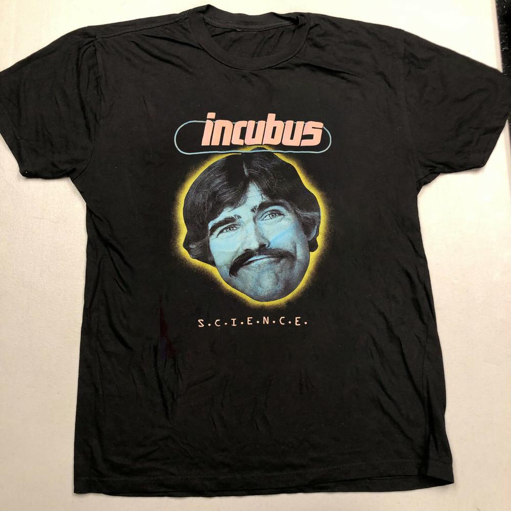 

INCUBUS Band SCIENCE Short Sleeve Shirt Cotton Unisex Tee Unisex T-Shirt L