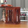 H3CD Realistic Furniture 1/12 Scale Miniature Wall Cabinet for Dollhouses Retro Decors