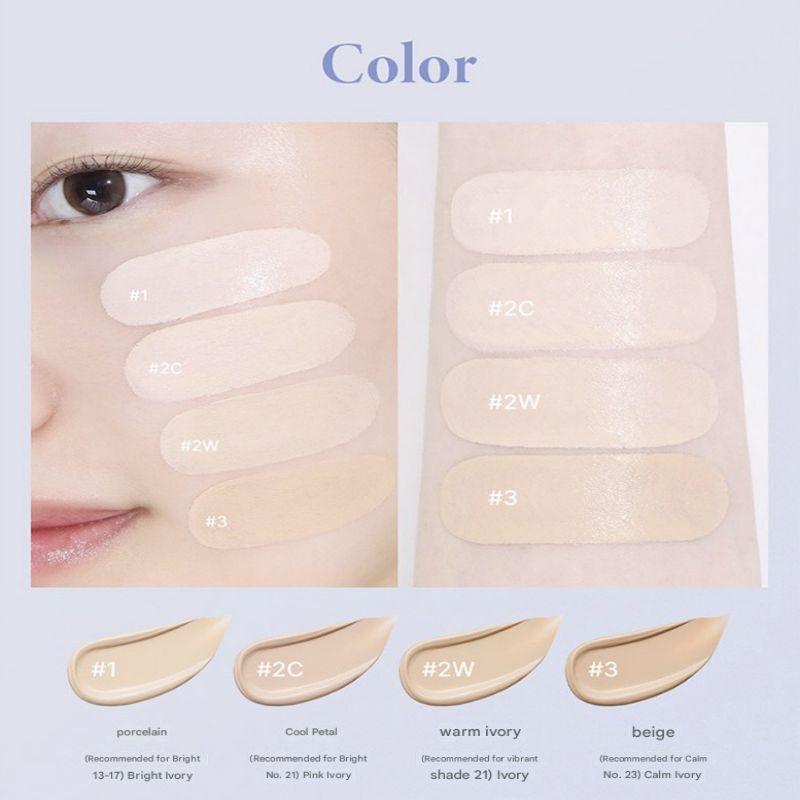too cool for school Air Fit Cushion Foundation Set (12g + 12g Refill)