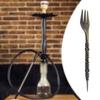 dreamhouse2019 Multipurpose Metal Fork with Protective Cover Foil Puncher Retro
