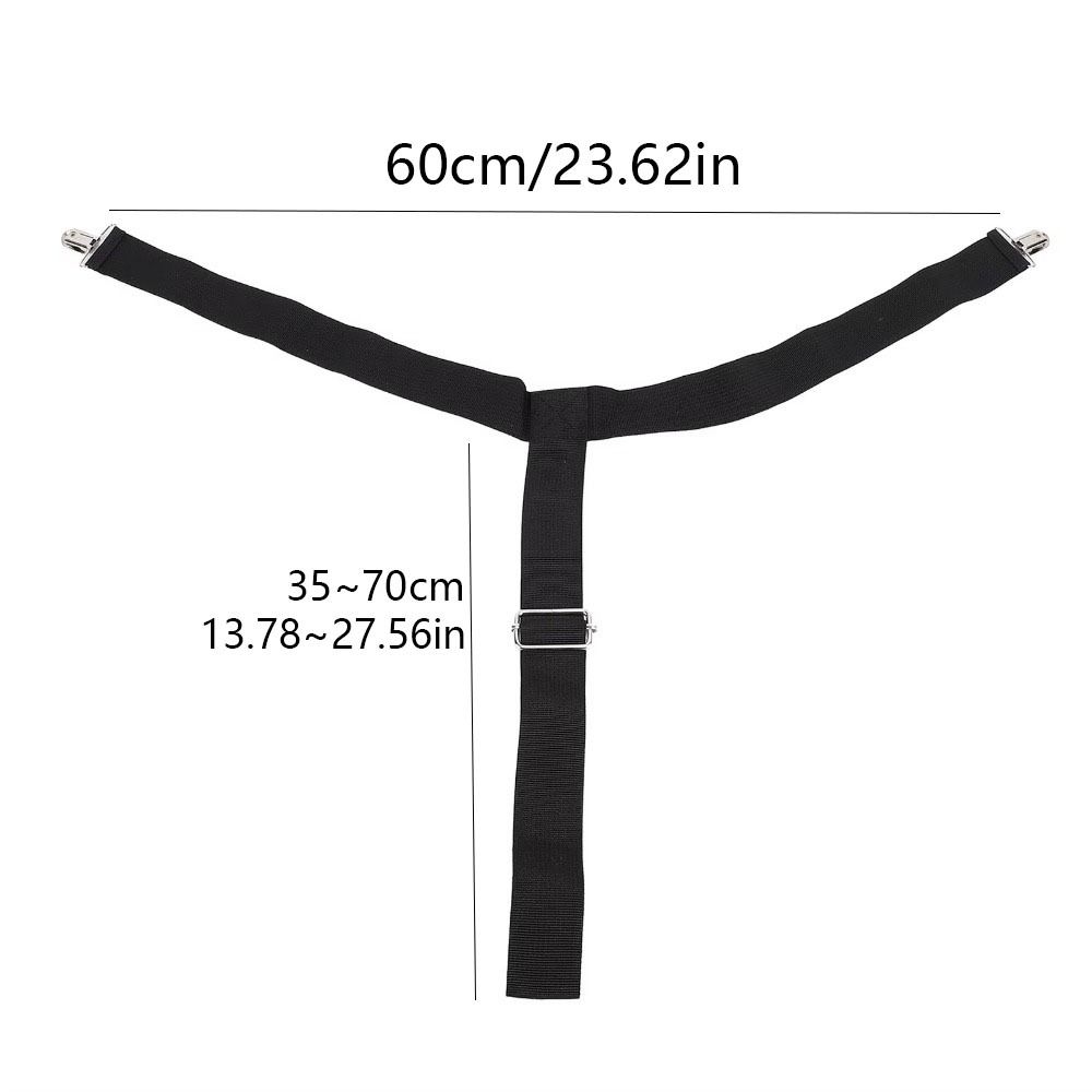 2Pcs Set Black Pants Wearing Assist Clip Adjustable Trouser Pulling Helper Pregnant Women
