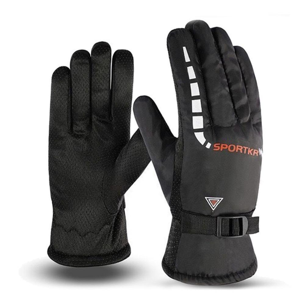 Thicken Warm Gloves Ultralight Motorcycle Gloves New Winter Gloves  Men Women