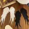 Feather Duckbill Hair Clip Side Hairpin Embroideried Wing Shape Hair Clip for Women Girl Hair Decoration Accessories