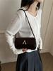 2026 French Retro Single Shoulder & Crossbody Bag – Women's Fashionable, Versatile Underarm Design