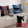 Classic Movie S-Scarface Maple Design Cushion Cover Happy Autumn Harvest Decor Holiday Decorati Pillow Cover