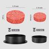 3 In 1 Burger Press Hamburger Patty Maker Slider Press Stuffed Press Burger Patties Cookery Mold