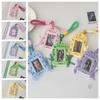 Hanging Decoration Korean Photocard Holder Plush Card Protective Case Student Friends