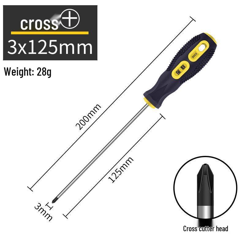 Industrial Grade Magnetic Phillips and Slotted Screwdriver Set - Super Hard, Compact Collection