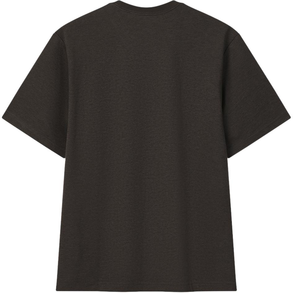 FILA Milano Series Milan Round Neck Pullover Knitted Short Sleeve T-Shirt Men Tops F11M625112F-BN