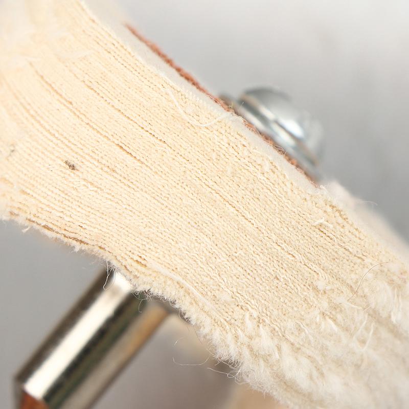 Polishing Wheel Cloth Buffing Wheel Bench Grinder Power Tool Accessories For Gold, Silver Jewelry Mirror Polish Pad