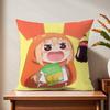 Hhimoutoo cushion cover For Pillow Uumaruuanime Printing Sofa Decoration Home Car Room Coffee Shop Office Nordic Simplicity