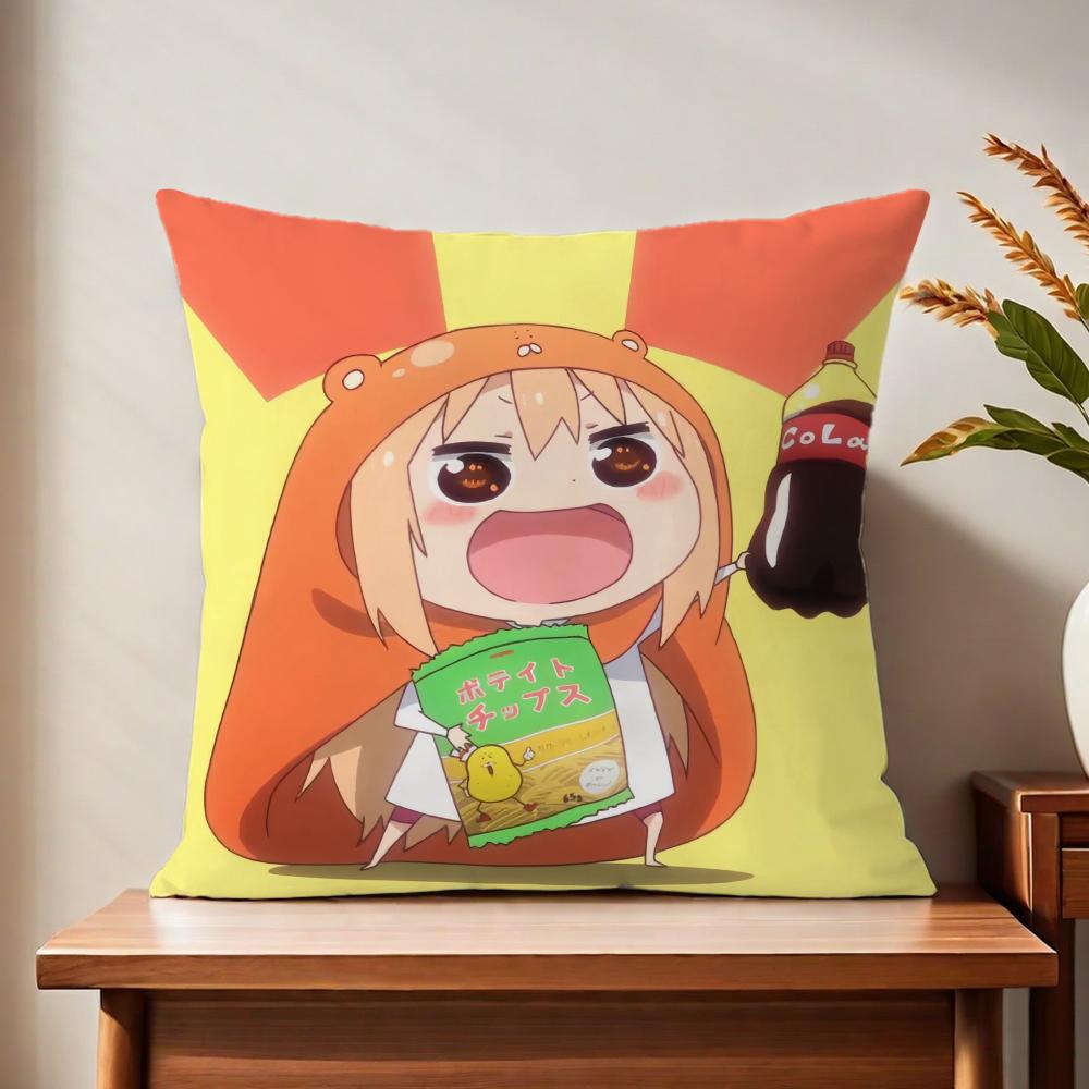 

Hhimoutoo чехол на подушку Для подушки Uumaruuanime Печать Декор дивана Дом Автомобиль Комната Кофейня Офис Нордическая простота 30x30 cm