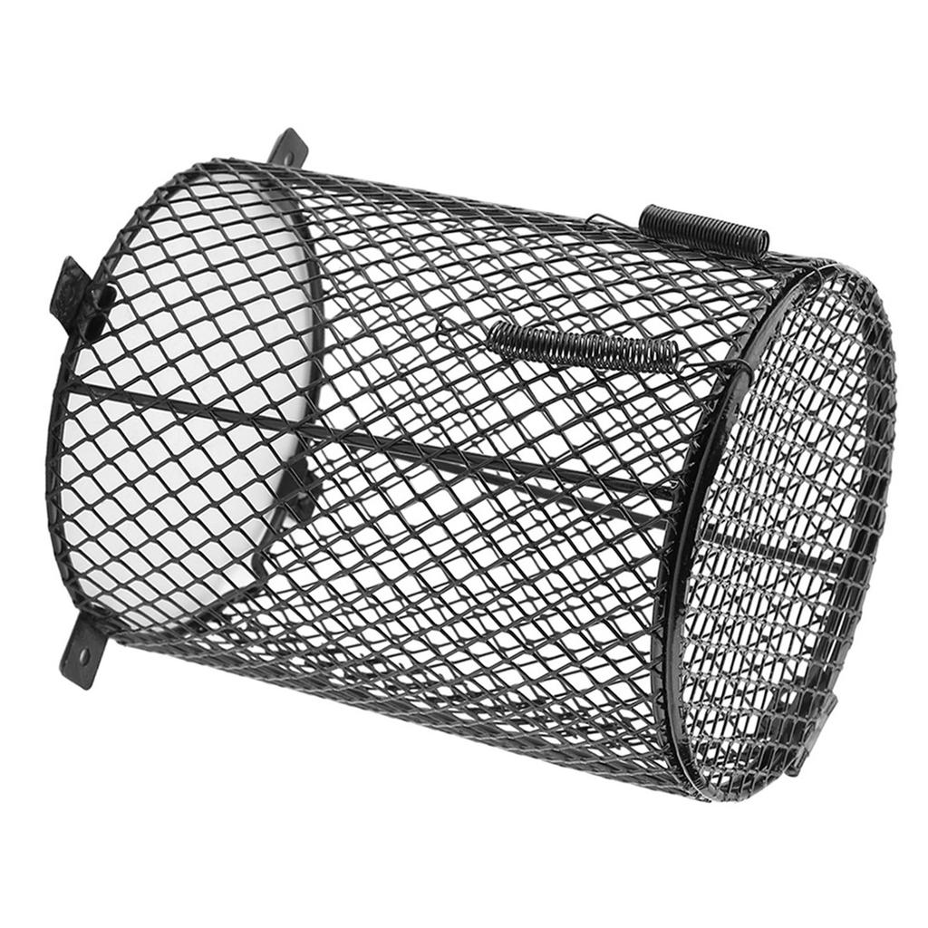 Pet Reptile Anti Scald Lamp Mesh Cover Day Night Ceramic Light Bulb Heating Lampshade