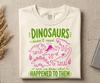 Funny Dinosaurs Didn't Read Shirt, Comfort Colors Book Lover Tee, English Teacher Gift, Reading Teacher T-Shirt