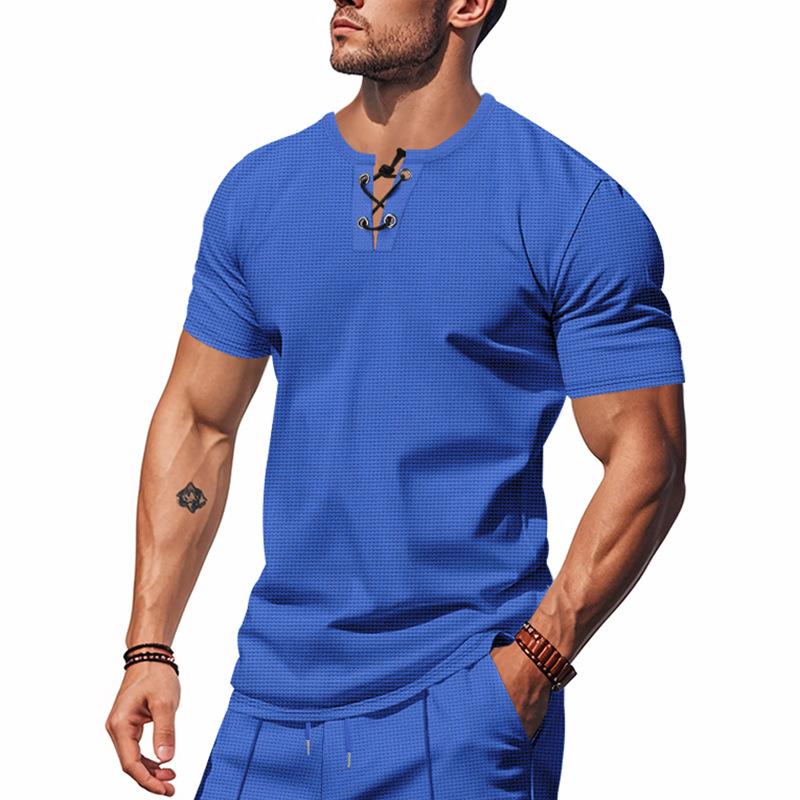 Men's T-shirt Summer Breathable Simple Casual Men's Short-sleeved Top