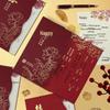 2025 High-End Chinese Style Wedding Invitation Card - Elegant Banquet Design