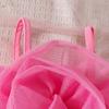 Summer Girls Three-dimensional Flower Suspender Bow Short Skirt Small Bag Set