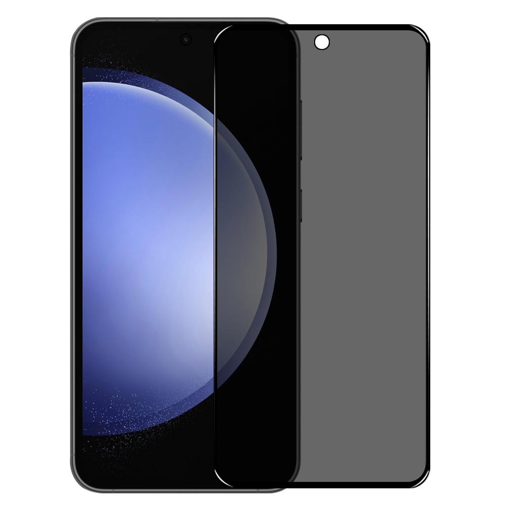 

NORTHJO A+ For Samsung Galaxy S23 FE Anti-Spy Screen Protector Full Glue 0.3mm 2.5D 9H Film Black
