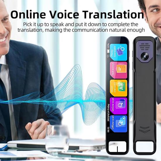Translation Pen 134 Languages Online Translation AI Scanning Smart Pen Assistive Tool Touchscreen Language Translator Device Language Learners