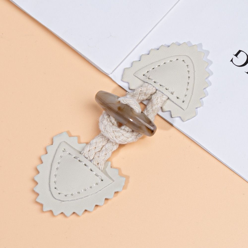Cierre de Botón de Palanca con Diseño para Coser Estilo Vintage Botones de Cuerno de Resina Decoración para Ropa