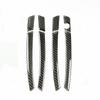 Auto Äußere Türgriff Abdeckung Carbon Faser Farbe Außen Aufkleber Für Mercedes Benz AC Klasse W176 CLA C117 2013-18 W204 GLA