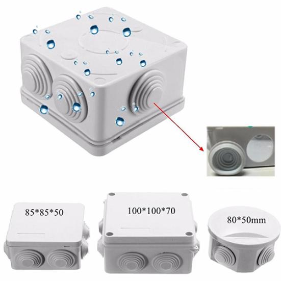 CCTV Weatherproof Outdoor Box Enclosure IP55 Camera Junction Terminal Cable Case