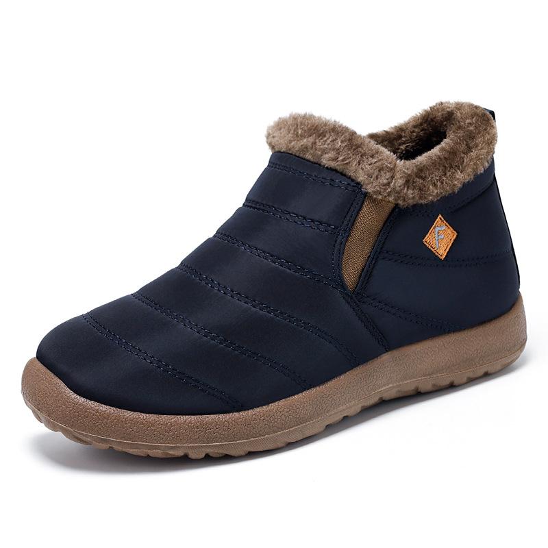 Men's Winter Snow Boots Waterproof Ankle Boots for Men Fashion Keep Warm Men'shoe Non-Slip Lightweight Sneakers for Women