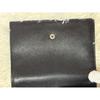 Used Excellent Condition PRADA Saffiano Tri-fold Wallet Black Triangle Logo