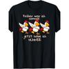 Dabbing Chicken Rooster I T-Shirt Casual Crew Neck Slight Stretch Fabric Regular Fit Geometric Pattern Perfect for Men All Season