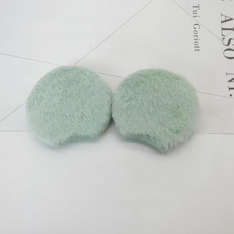 

Двусторонние большие ушки Микки Мауса из кроличьего меха, милые аксессуары для волос ручной работы, ободок