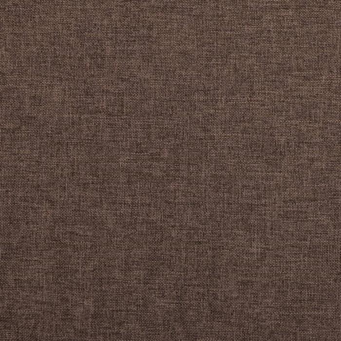 VidaXL Rideau occultant d'aspect de lin avec crochets Taupe 290x245 cm