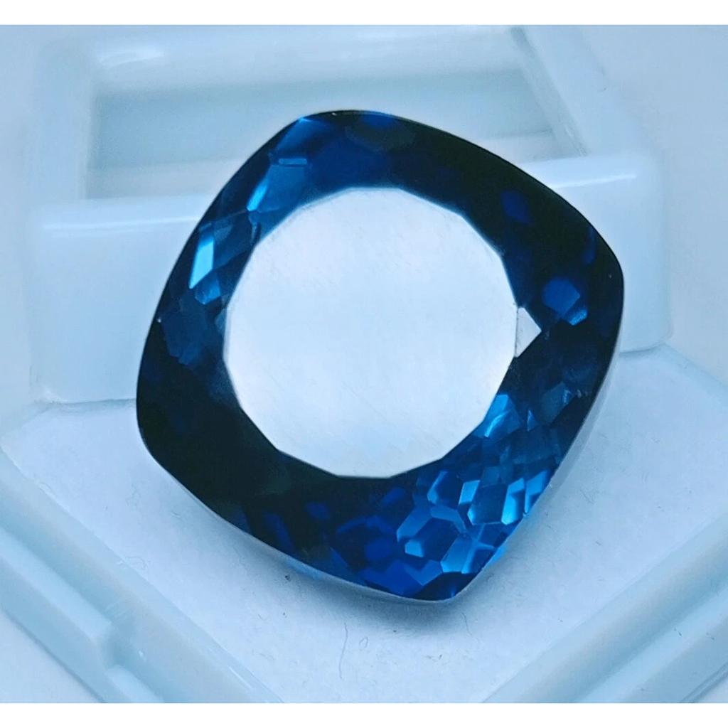 Natural Blue Sapphire 37-39 Ct Cushion Cut Certified Beautiful Loose Gemstone