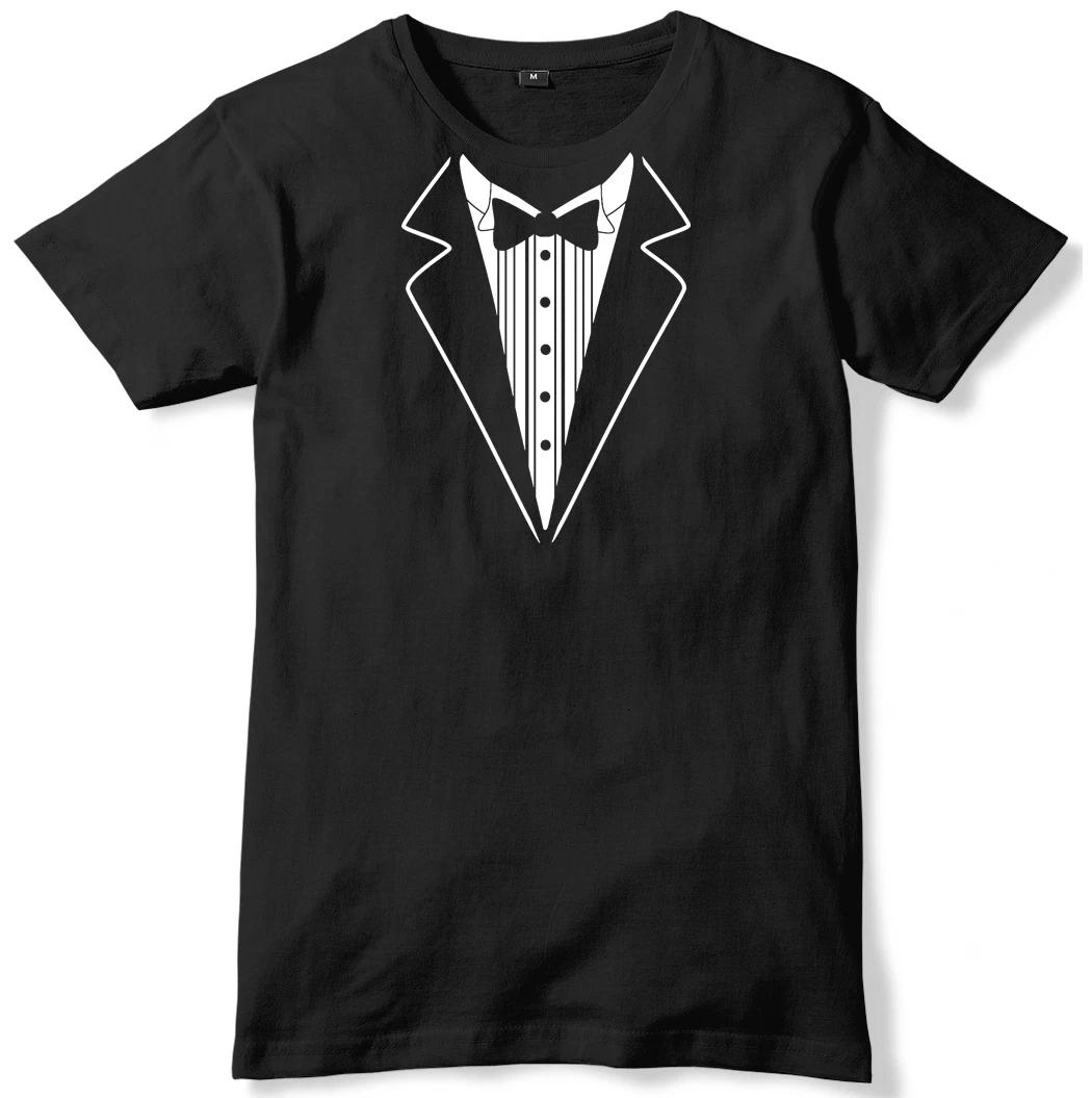Tuxedo Suit Shirt And Tie Mens Funny Unisex T-Shirt 3XL