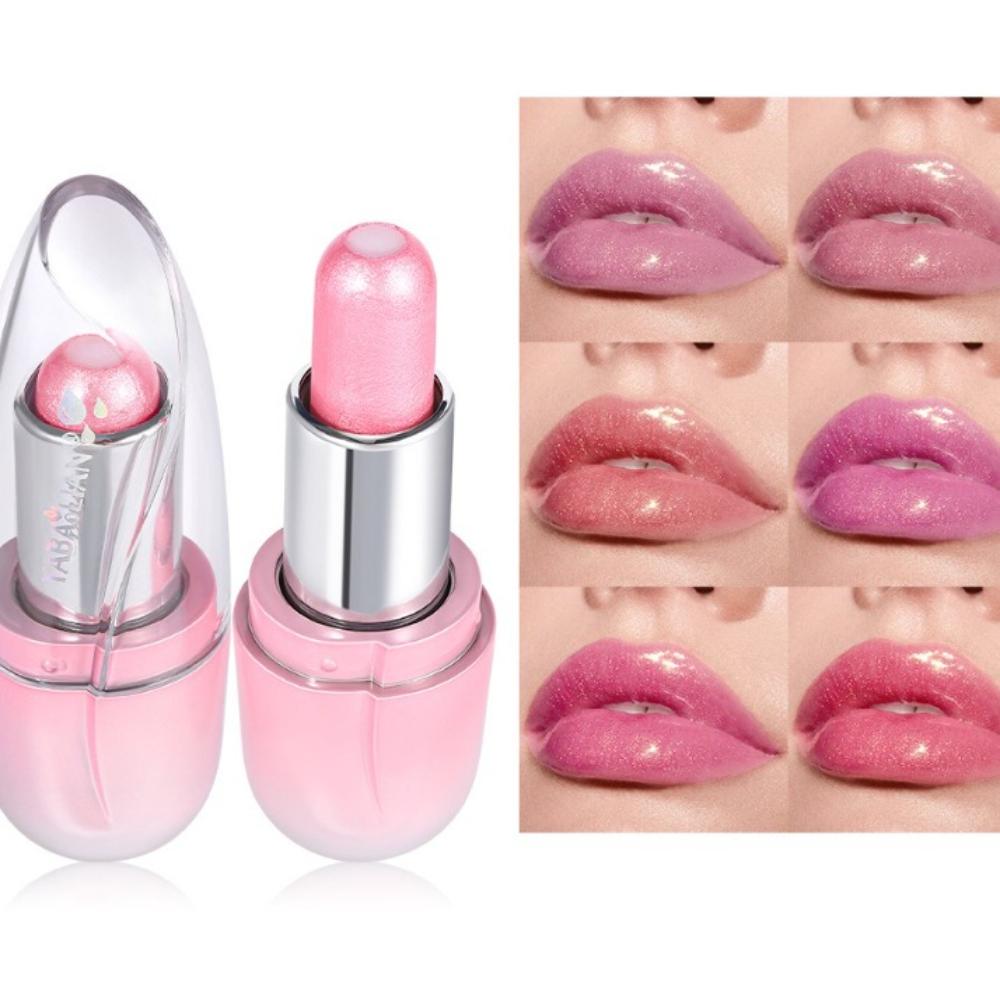 Pearlescent Mirrors Jelly Lipsticks Long Lasting Matte Velvet Shiny Sandwich Lip Stick Balm Makeup Cosmetics 6 Colors Waterproof