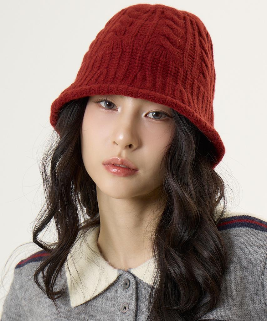UNKNOWN PLANET Cable Bucket Hat 4 Colors