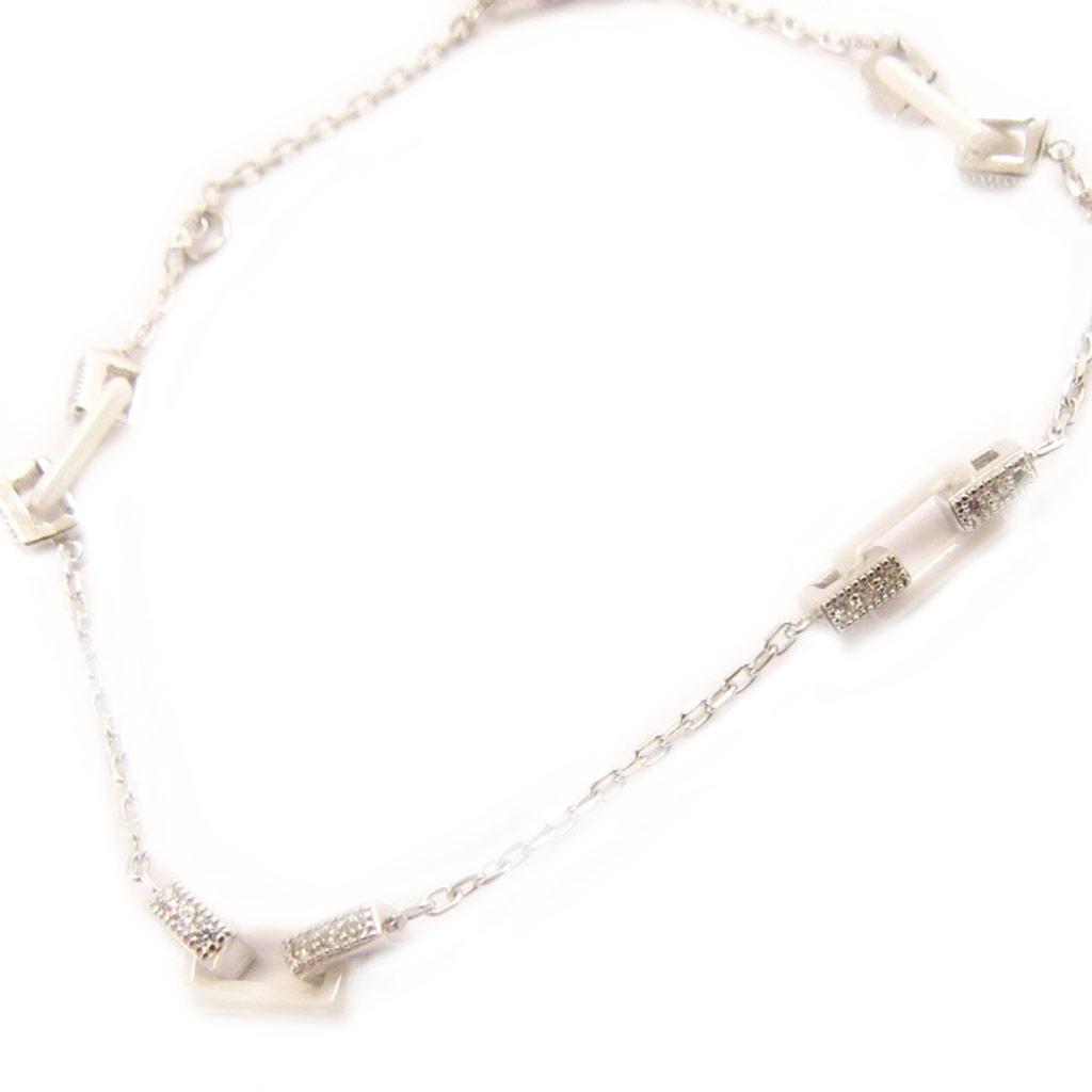 Les Trésors De Lily [L4624] - Silver Bracelet 'Sissi' Silver White (rhodium-plated) - 12x4 Mm