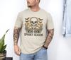 Spooky Season Skeleton Shirt, Halloween Peace Tee, Funny Retro Skull T-Shirt