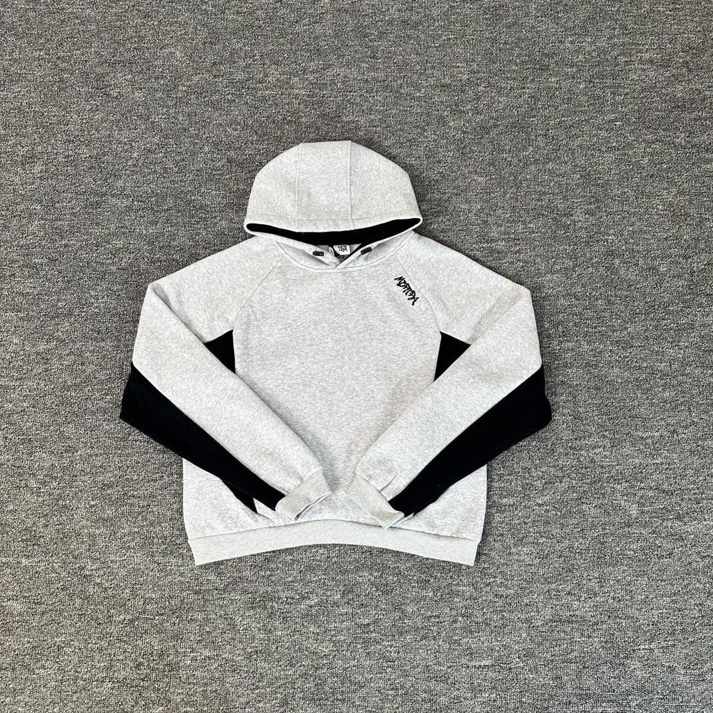 Mertra Patchwork Embroidered Velvet Unisex Batwing Hoodie & Loose Pants Set - Trendy Casual Wear