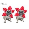 Pet Photo Prop Scary Flower Dog Hat Adjustable Headband Cats Dogs Cat Party Jagged-Edged for Cosplay Dress-up Accessories Photoshoot Props