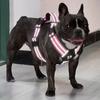 Stabiles Haustiergeschirr für Französische Bulldoggen mit Griff, Spaziergeschirr für große Hunde für mittelgroße bis große Hunde, Shiba Inu, Mops, Haustierzubehör