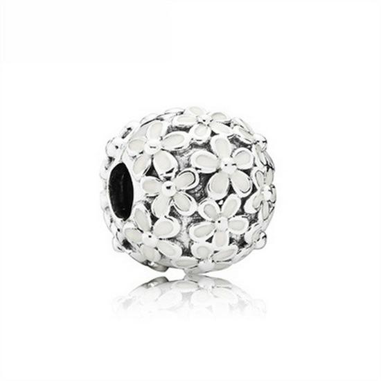 925 Silver-Plated Safety Chain Bracelet Charms for Women - DIY Accessories