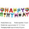 Cartoon Sprunki Birthday Party Decoration Sprunki Game Set Tableware Tablecloth Paper Cup Plate Party Decoration Supplies Gift