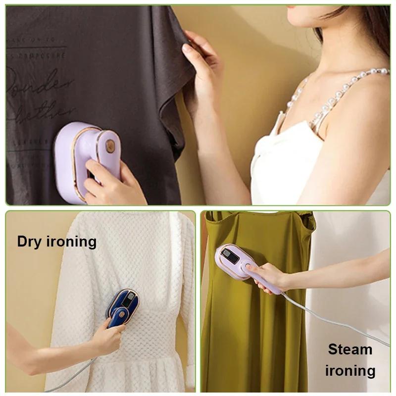 110V/220V Electric Garment Steamer Clothes Hanging Ironing Machine Handheld Spray Steam Generator Cleaner Heat Wrinkle Flatiron