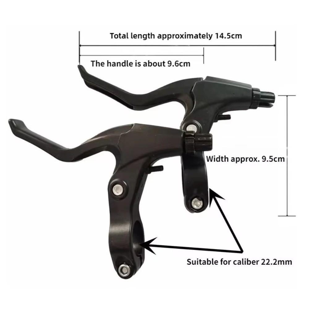 Aluminum Zinc Zinc Alloy V-Brake Levers Ultralight Bike Brake Levers Brake Handles  Bike Handlebar Use