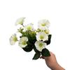 Handmade Craft Artificial Flowers Trumpet Flower Festival Party Supplies Artificial Morning Glory Floral DIY Bridal Bouquet