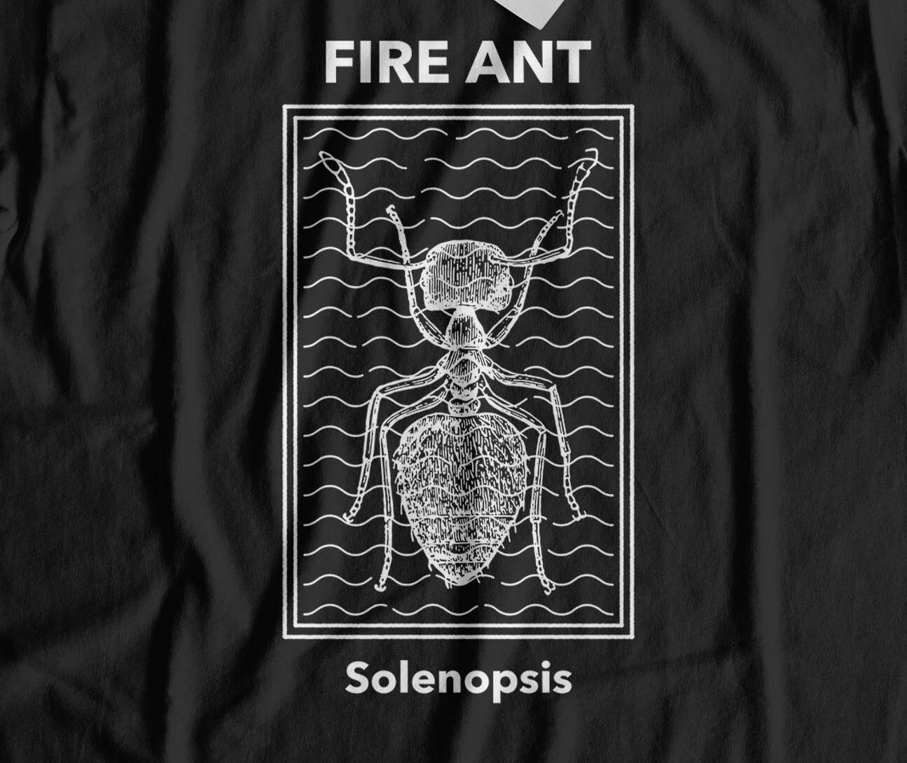 

Unisex Fire Ant T-Shirt Solenopsis Gifts & Ants Entomologist Tees 2XL