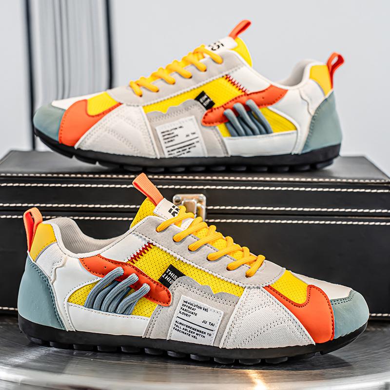 New large size Canvas shoes Men's sneakers hiking mountain Fashion climbing loafers mesh Punk casual sports shoes mens shoes