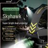 SkyFire Ultra-Bright Rechargeable Headlamp